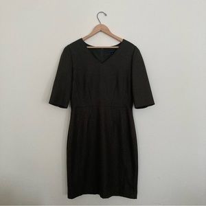 Antonia Melani olive green dress